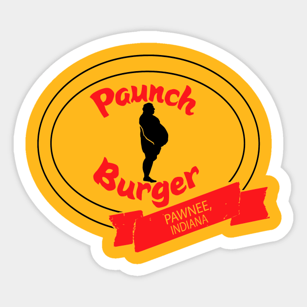 burger joint Sticker by nomadearthdesign